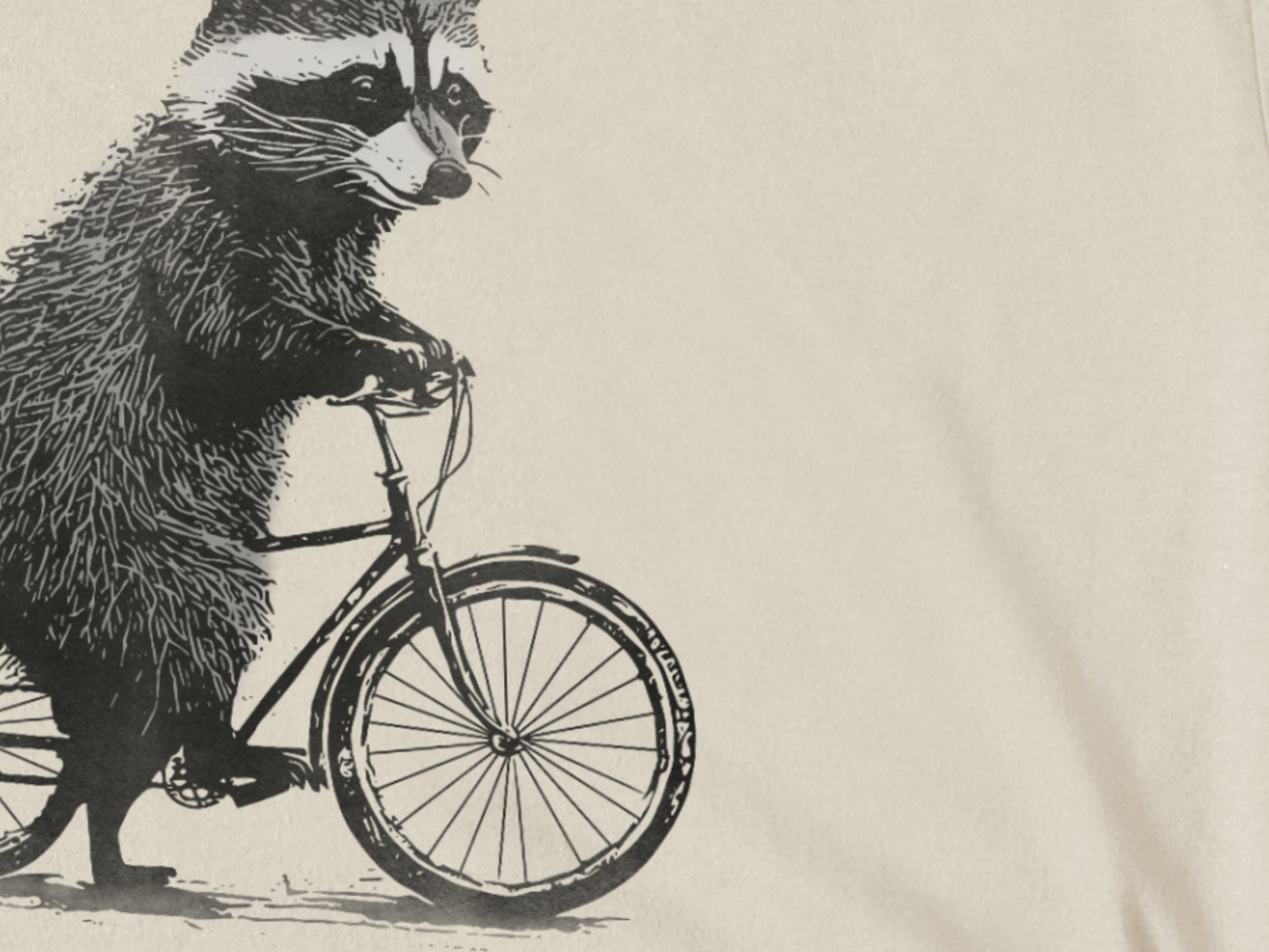 Raccoon Bike Shirt