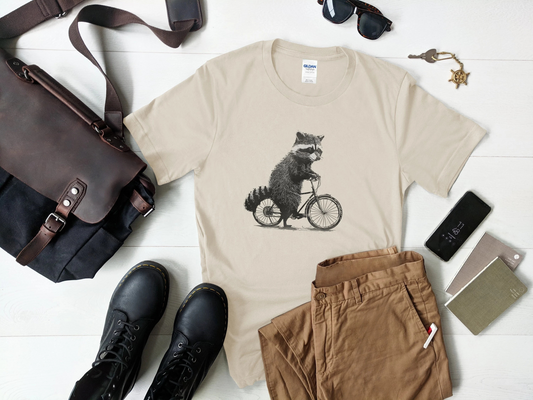 Raccoon Bike Shirt